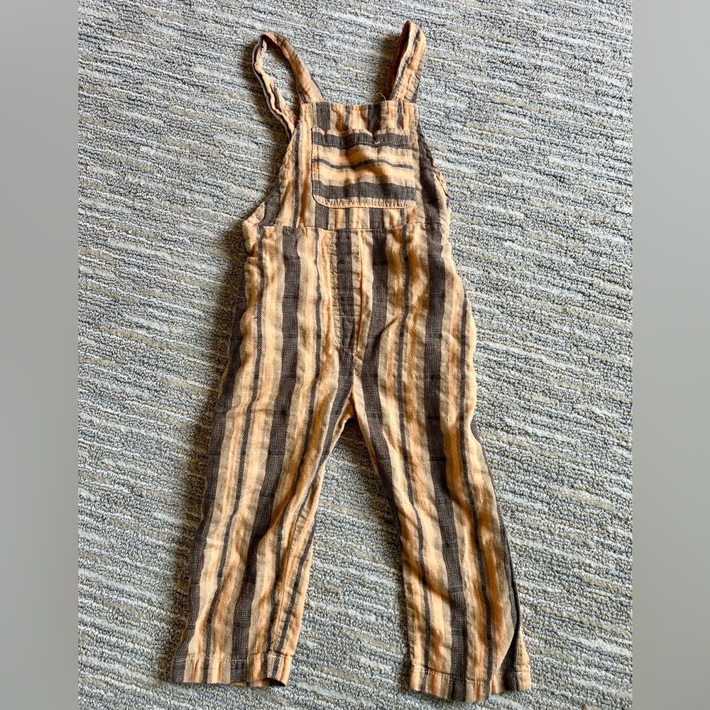 Nico Nico Eros Stripe Overalls, Mandarin